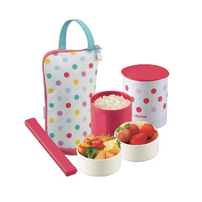 Zojirushi Termoska Bento Vertikálna so Skladačkou Skladačka Izolovaná Obedová Mikrovlnná Krabička, Štíhla, Typ, & Krabička, Podložka, Krabička, Bezpečná, Viacbodový Dizajn,