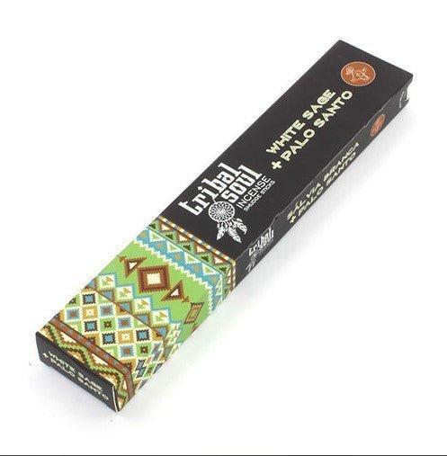 6x Incense Sticks White Sage Palo Santo – Tribal Soul