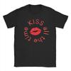 Unisex Unisex Harrys Kiss All The Time Album T Shirts Styles Pure Cotton Tops Vintage Short Sleeve Crewneck Tees Plus Size Tshirt