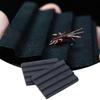 Fly Fishing Hook Storage Organizer Ripple Foam Breastplate with Sticker Back Hook Keeper Fly Fishing Tackle Acccessories