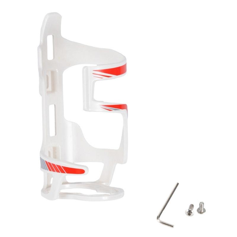 Mountain Bicycles Water Bottles Cage Bracket Light weights Plastic Road Bicycles Bottles Holder Cyclings Accessory 1 красный/белый