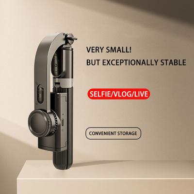 L08 Gimbal kézi automatikus rázkódáscsillapító stabilizátor utazás 360°-ban forgó AR intelligens követési konzol Vlog fényképezéshez Smartphone