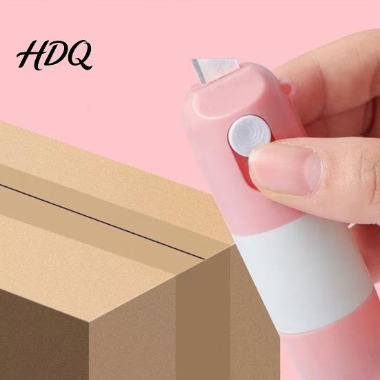 Drying Label Corrector 2-in-1 Thermal Paper Privacy Wipe Box Cutter Eraser Pen with Mini Printing Correction Fluid Quick Ink Remover for Documents
