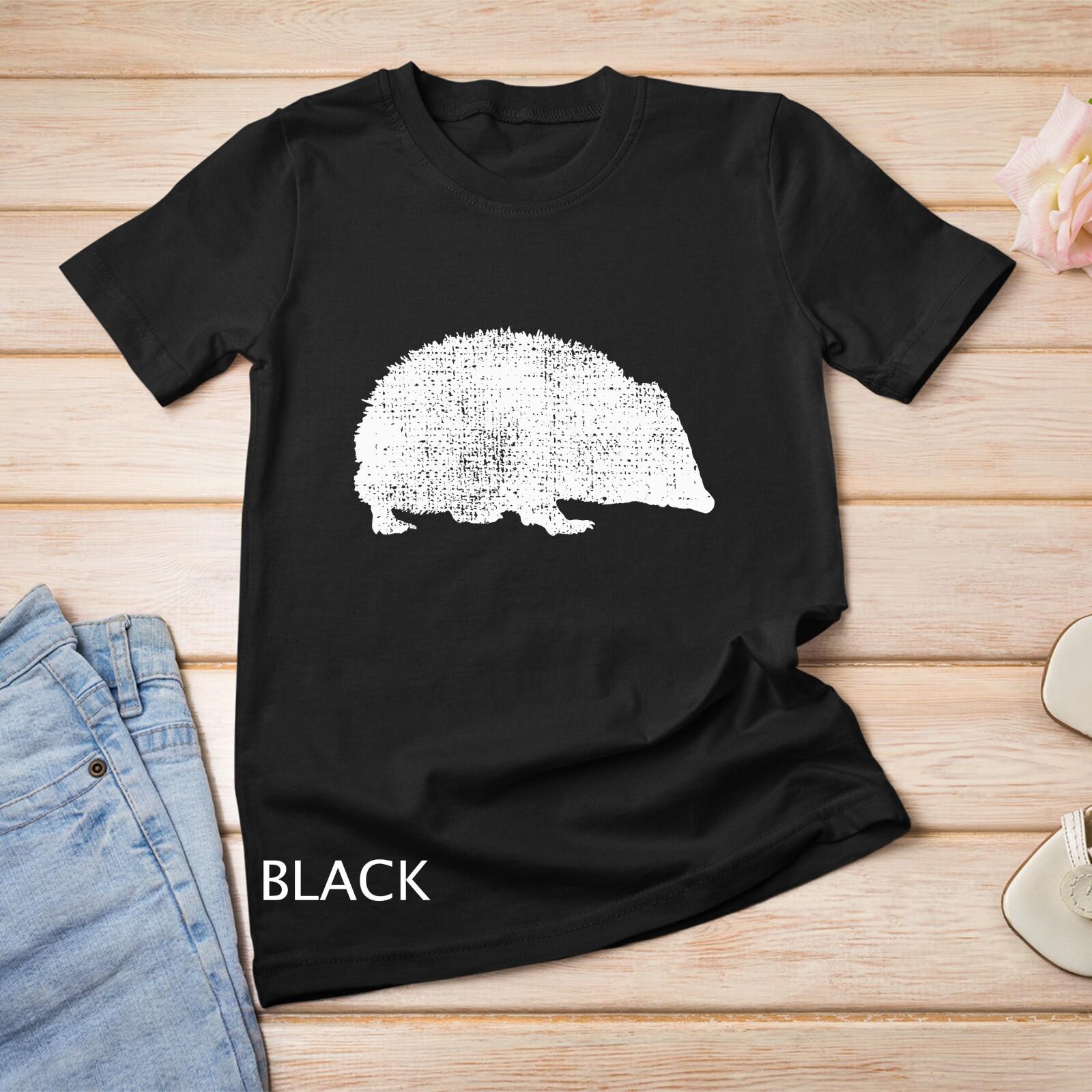 Hedgehog Vintage Unisex T-Shirt Mens Womens Tees Top 3XL