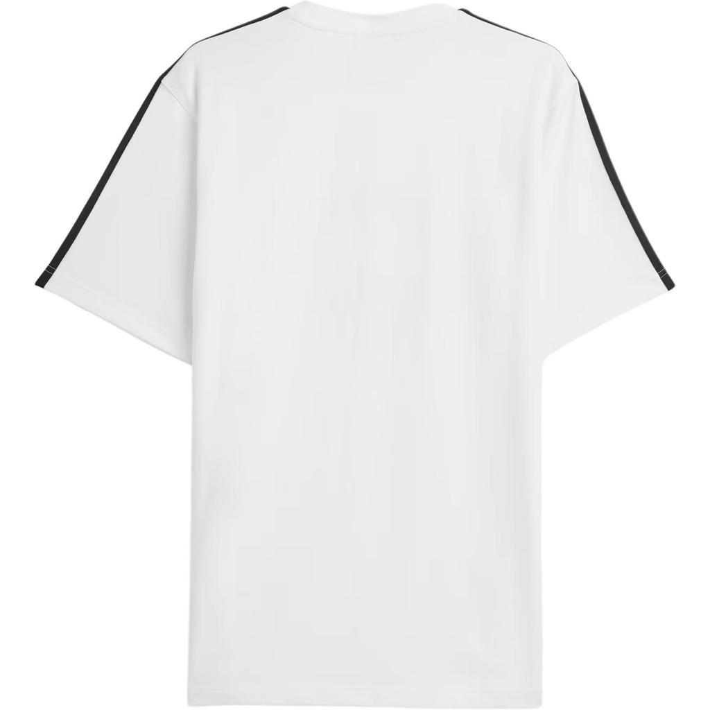 BAPE x adidas T-skjorte Hvit/Svart Unisex Streetwear JN7120