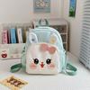 Schoolbag Korean version of children's bag female high-value cute cartoon cute treasure spring outing small backpack soft glutinous kindergarten 