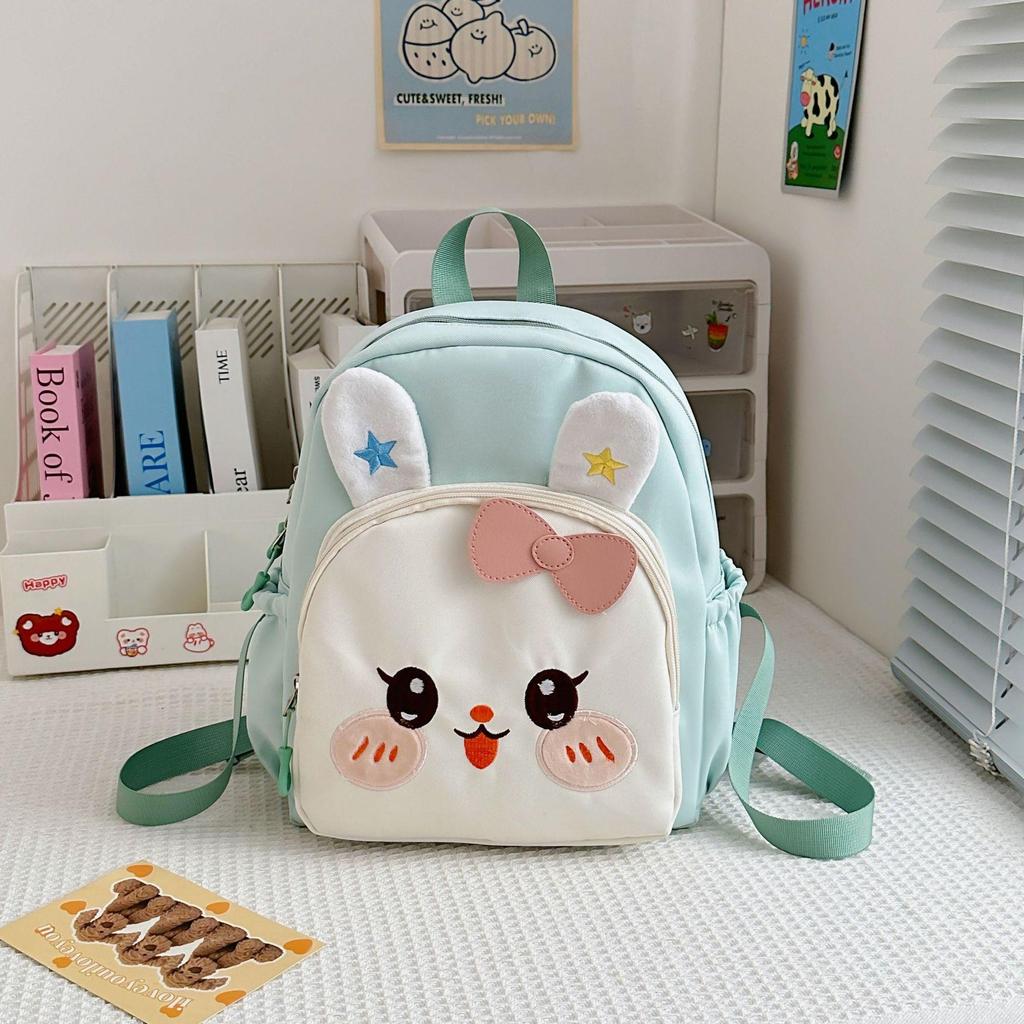 Schoolbag Korean version of children's bag female high-value cute cartoon cute treasure spring outing small backpack soft glutinous kindergarten