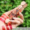 AGAG Magic 6-in-1 Matte Lipstick Stick - Long-lasting, Double Tube with Six Shades