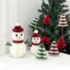 Christmas Train Ornament New Year Navidad Gifts Cake Decor Birthday Party Festival Supplies Christmas Desktop Decoration