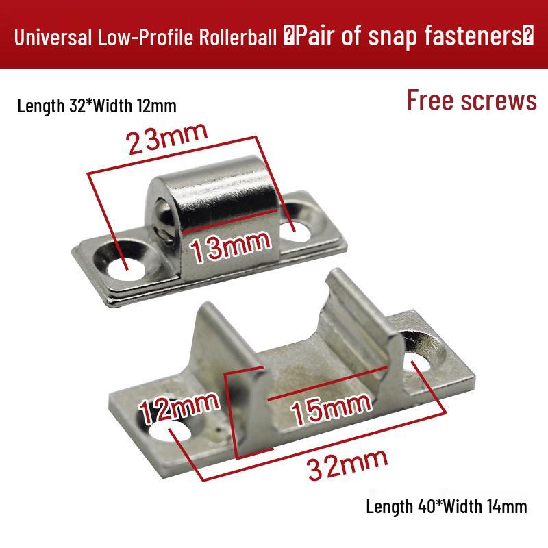 

Range Hood Magnetic Buckle & Screw Set with Door Lock Cover and Clip Base Accessories