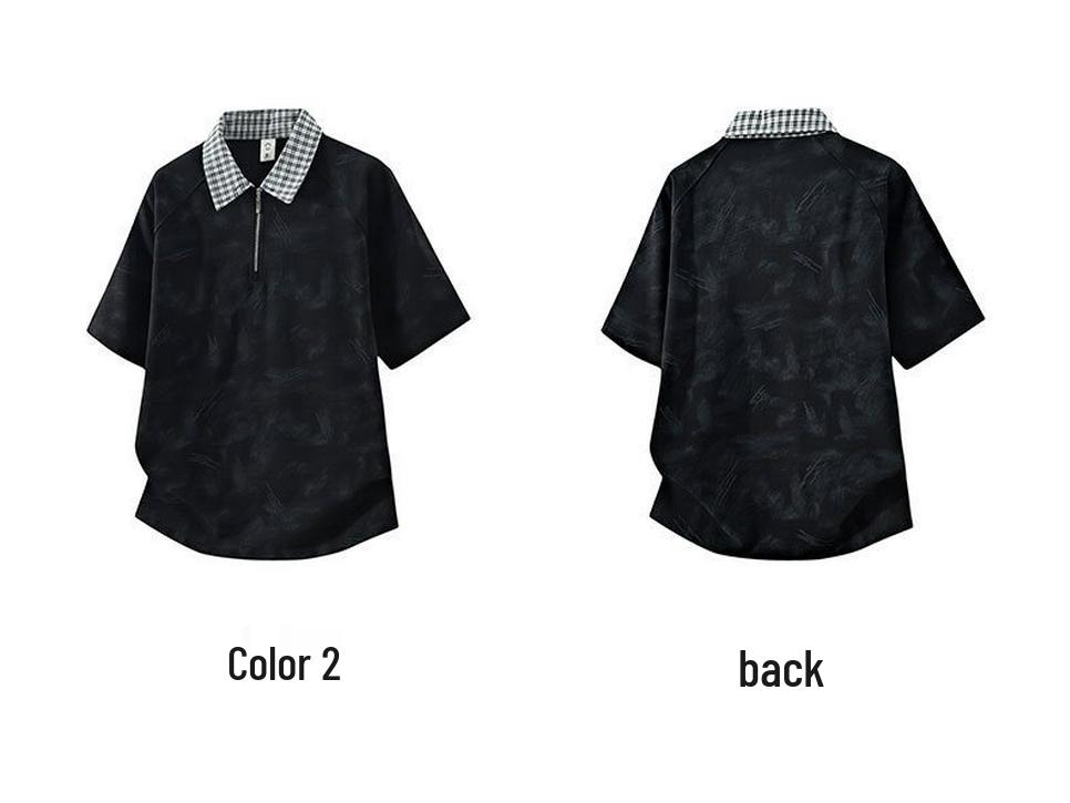 Men's Ice Silk Quick-Drying Lapel Polo T-Shirt (Summer 2021)