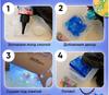 UV Epoxy Resin Set with Crystal Mold & Russian Instructions