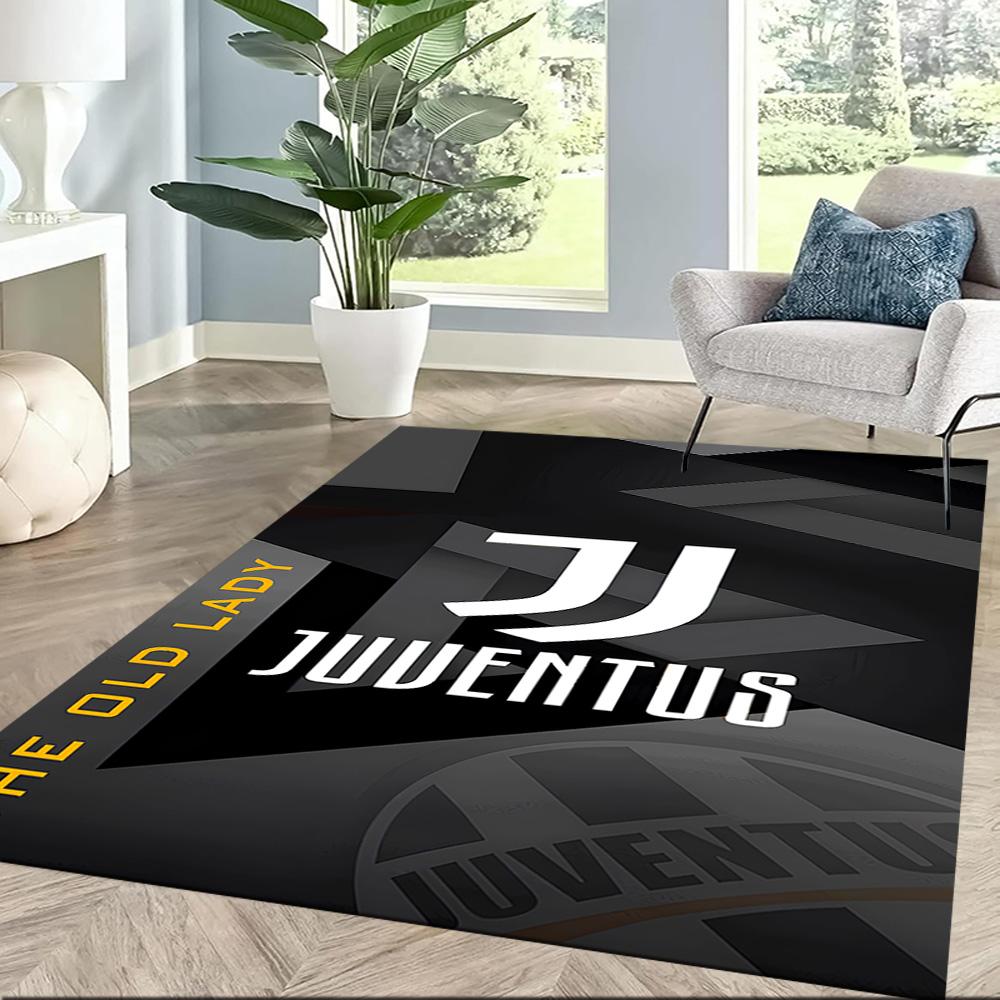 Juventus Floor Mat Suitable For Playrooms Hallway Foyer Dormitory Antislip Carpet Anime Office Decor Luxury Gift For Birthday Christmas Wedding