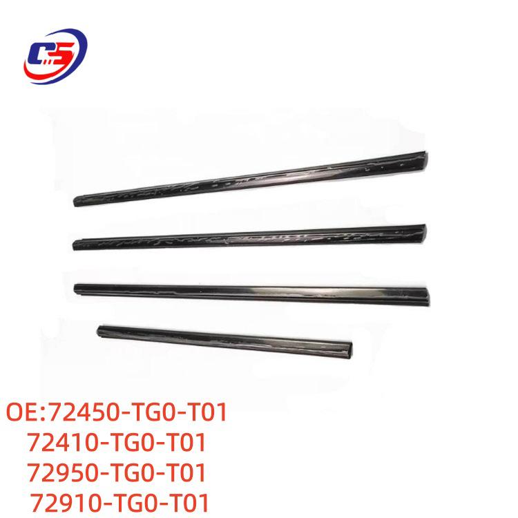 Honda GE6/8 Exterior Window Trim Set (72410/72450-TG0-T01) 72450-TG0-T01 72410-TG0-T01 72950/72910-TG0-T01
