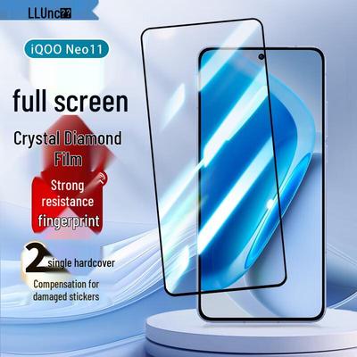 Langke Tempered Glass Screen Protector for Vivo iQOO Neo11 (2-Pack)