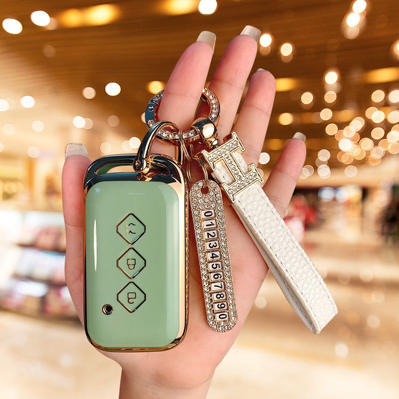 Applicable To 2022 Wuling Xingchen Car Key Cover, Jiachen Xinghui Xingyao Xingguang High-end Bag Protective Case Buckle