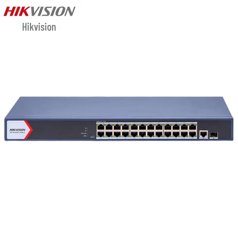 

Hikvision DS-3E1526P-370W-E 26-Port Gigabit Managed PoE Switch CN plug (adapter included)