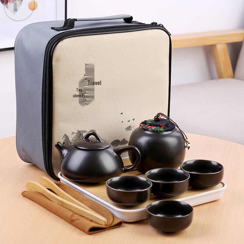 Dehua Ceramic Travel Tea Set