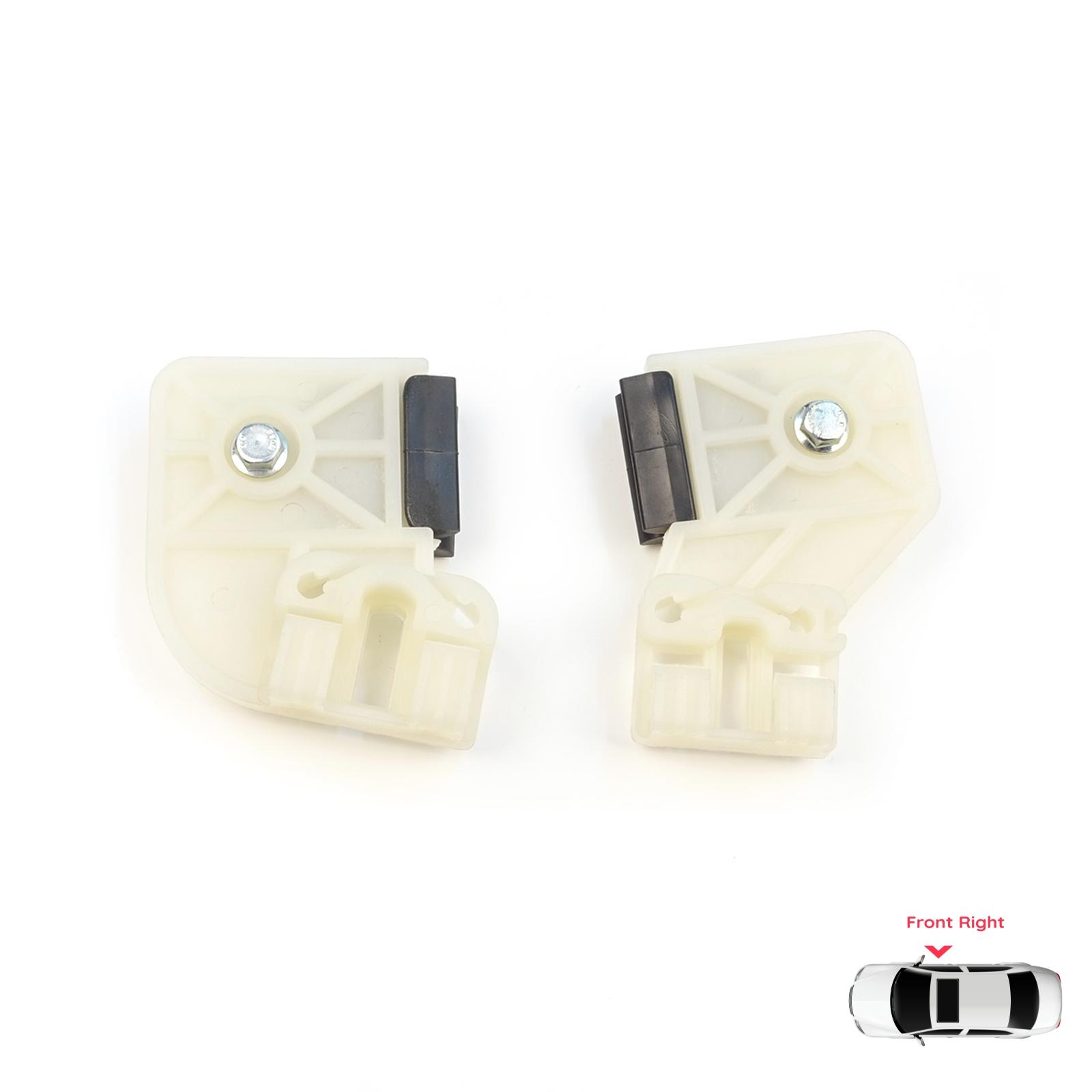 

EWR178+EWR179 Ремонтні кліпси склопідйомника Передні Праві Двері R1+R2 для VW Polo MK4 6Q 9A 9N 9N3 9A4 4/5-дверний Хетчбек Седан 6Q4837462