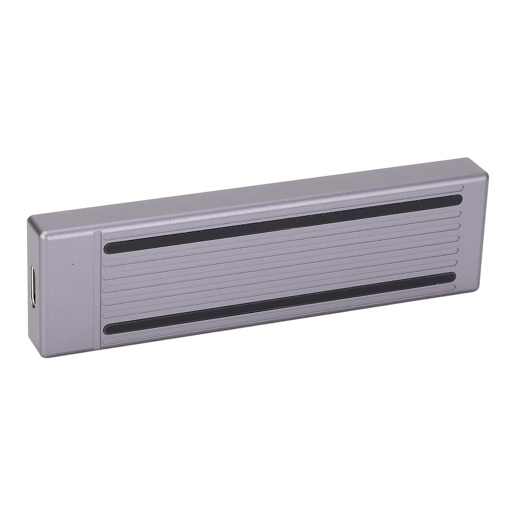 Type C SSD Enclosure Portable 10Gbps USB3.1 Gen2 M.2 NGFF Solid State Drive Enclosure With RGB Lighting for 2230 2242