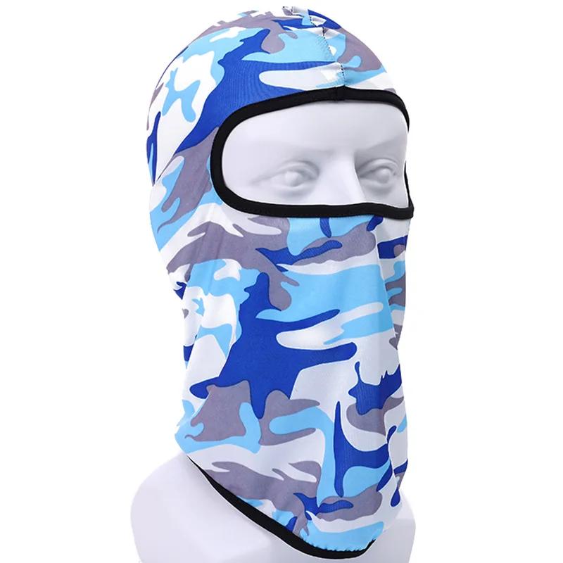 Camouflage Balaclava Full Face Cycling Mask Quick Dry Outdoor Road Bike Helmet Scarves Liner Caps Mtb Cycling Uv Protection Cap