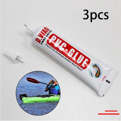 3x Adeziv de Reparație PVC Portabil pentru Jucării Gonflabile, Colace de Înot, Saltea Gonflabilă