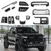 Compatible with 26 Hilux models: Interior Dashboard Trim, Console Strips, Steering Wheel, Rear Air Vents Accessories