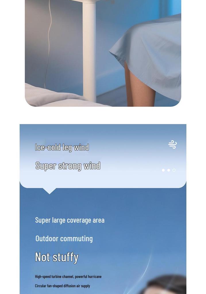 Portable Rechargeable Handheld Fan with High-Speed Semiconductor Cooling and Folding Design
