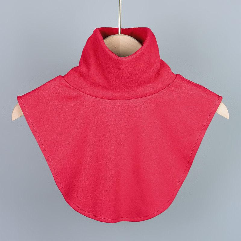 Korean Style Women's High Neck Base Layer Collar - Spring/Autumn Neck Warmer & Winter Accessory
