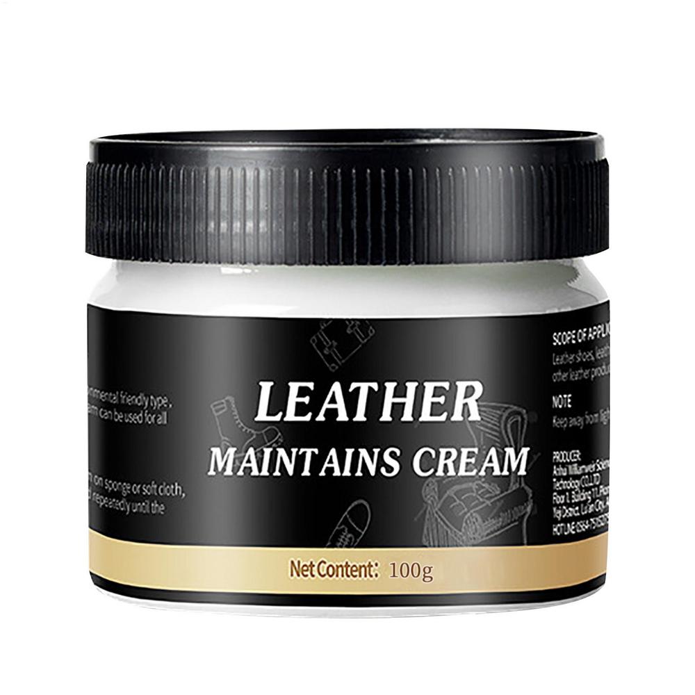 

100g Leather Softener Natural Leather Conditioning Oil Restores Shine Prevents Cracking Leather Care Oil For Car Seat Sofa Shoes