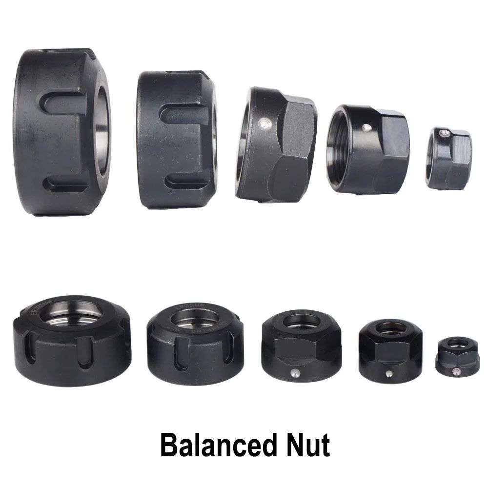 1Pcs High Precision Chuck Nut A/M/UM Type CNC Metalworking Clamping Nut ER 11/16/20/25/32/40 For CNC Lathe Milling Bit Holder