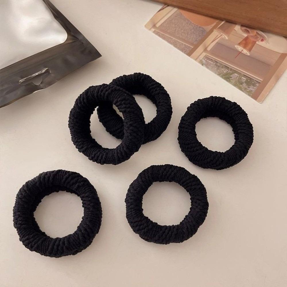 

5/10PCS Durable Mix Color Hair Ties Bold Thickened High Elasticity Scrunchies Styling Decoration Hair Rope for Women Girls