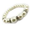 Les Trésors De Lily [J6882] - Bracelet 'Sissi' ivoire