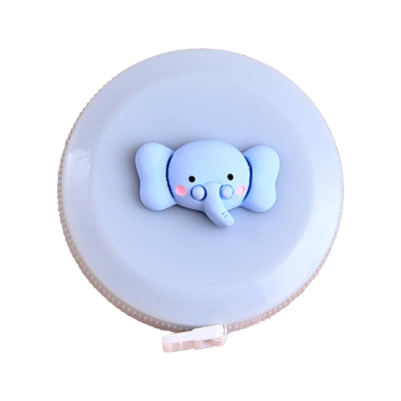 Children Retractable Cartoon Tape Measure 60-Inch 1.5Meter Mini Soft Cute Tape Measure for Tailor Sewing Craft Cloth