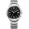 Citizen Eco-Drive CB1160-55E Men's Analog Watch Solar Powered Waterproof Lightweight Titanium Silver Black