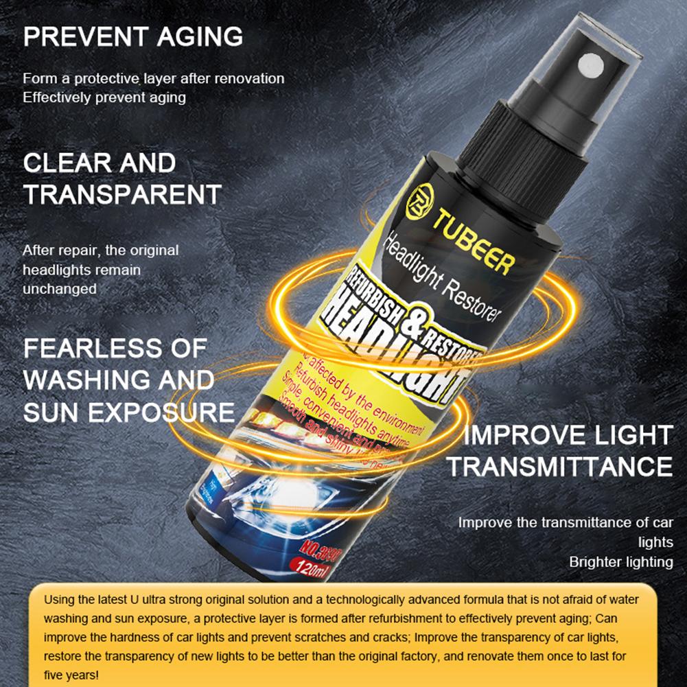 Professional Car Headlight Lens Restoration Liquid All Purpose Scratch Repair Polishing Agents For Lampshades
