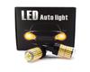 P27W LED Bulbs 2pcs 3156 12-24V CANBUS Orange PREMIUM Off-Road