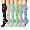 Cross-border Over-the-Knee Compression Yoga & Sport Socks Set