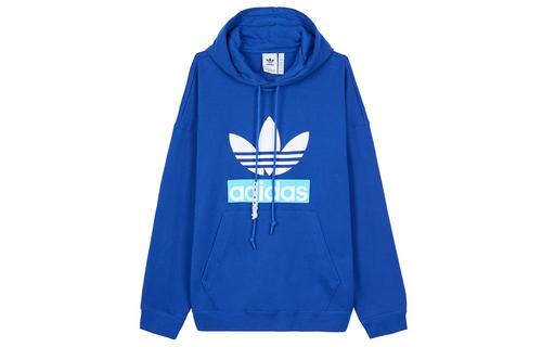 Adidas Originals BIG TREFOIL Sweatshirts Men Collegiate Blue H09353 XS синий