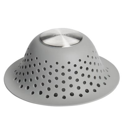 OXO Silicone Hair Catcher Drain Cover Easily Removes Hair and Debris 13140900