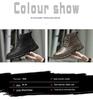 Men's Autumn Casual Big Head Leather High-Top Retro Work Boots - Fashion Motorcycle Boots