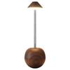Rechargeable LED Table Lamp with Remote & Touch Control for Bedside and Hotel Decor