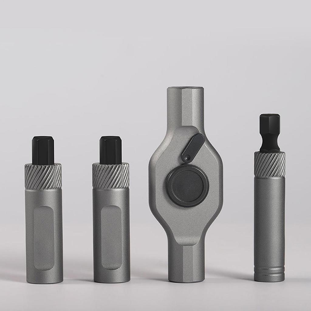 Multi-function Ratchet Screwdriver Set Compact T-Handle Repair Kit With Bits For Electronics Automotive Maintenance