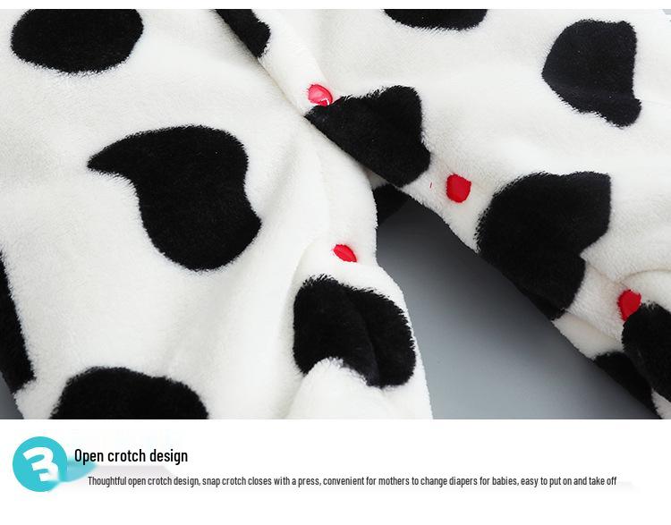 Baby Flannel One-Piece Sleeping Bag Pajamas - Cute, Stylish, Cozy for Boys and Girls (Early Spring and Late Autumn)