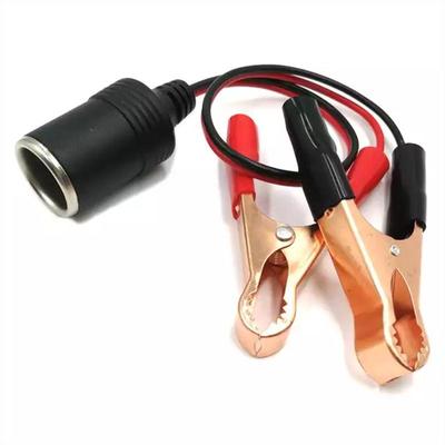 Universal 12V Autobatterieklemme auf Buchse Adapter für Fahrzeug Camping Batteriepumpe Netzteil Splitter