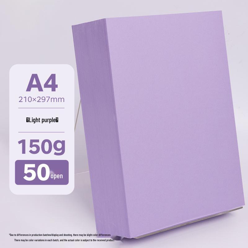 A4 Assorted Color Thickened Origami Paper 80g/120g/150g - Pink, Red, Blue