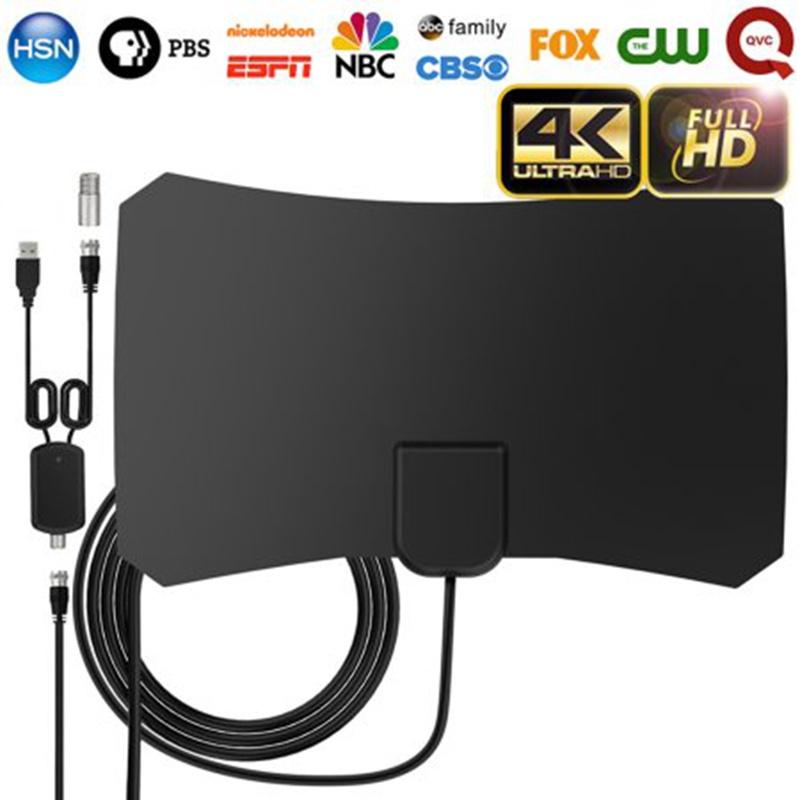 Buy HDTV 1080P Digital TV Antenna 70 Miles Range Indoor TV Antenna With