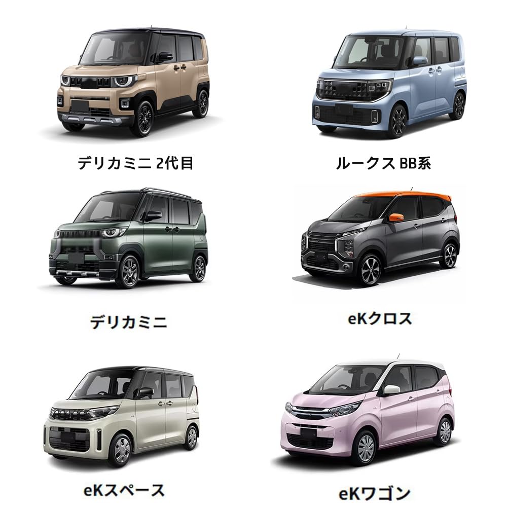 New Delica FOR New Delica Mini 2nd Generation BA Series New Roox BB1A BB2A BB5A BB6A 2025 Custom Parts Shift Knob Sequin Protective Cover ABS Material