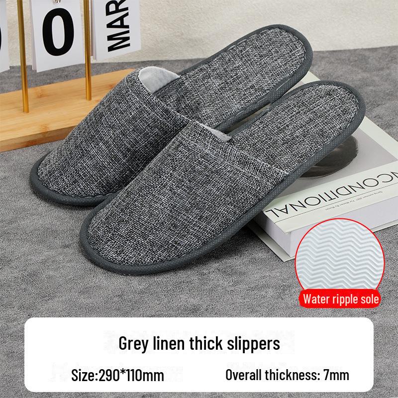 Luxury Non-Slip Disposable Slippers for Home and Hospitality Use