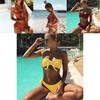 Premium Quality Women Summer Swimwear Fashion Wave Dots Bikini Set For Timeless Style
